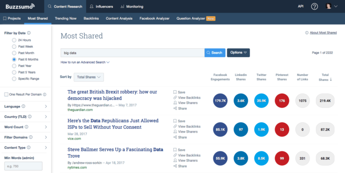 ferramenta buzzsumo