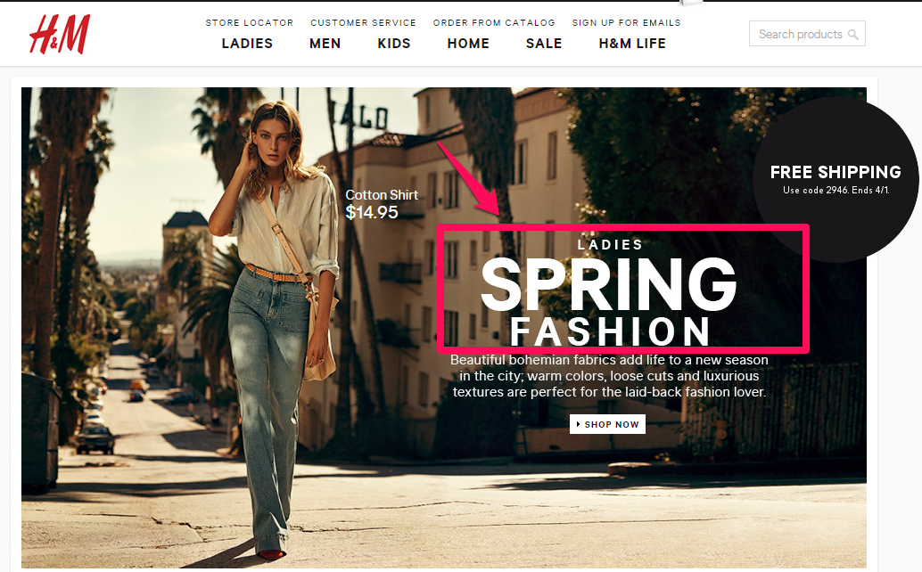 e-commerce hem
