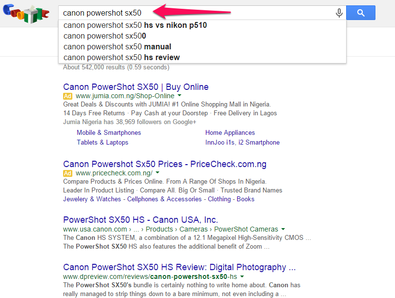 ecommerce keyword