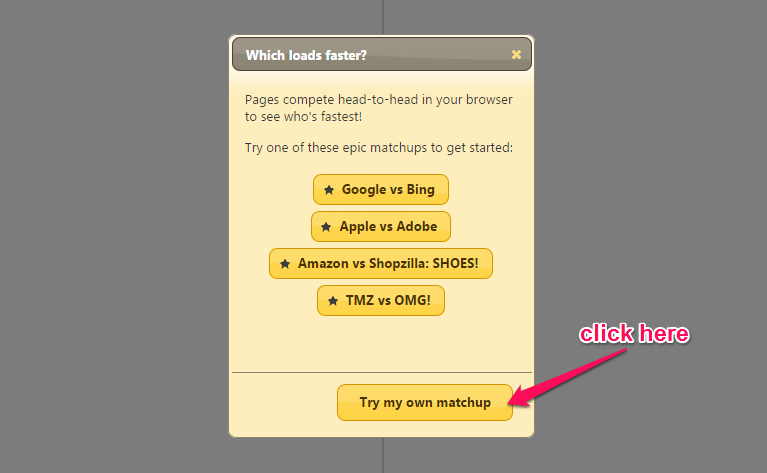 ecommerce whichloadfaster passo1