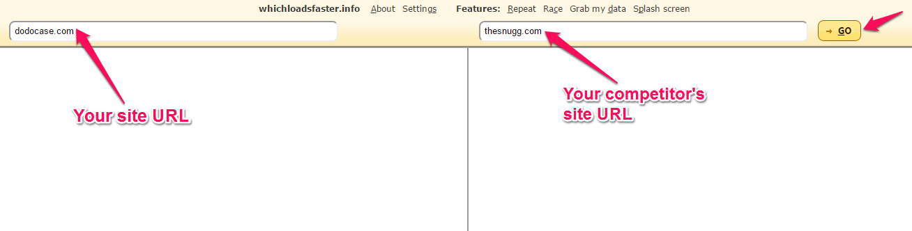 ecommerce whichloadfaster passo2