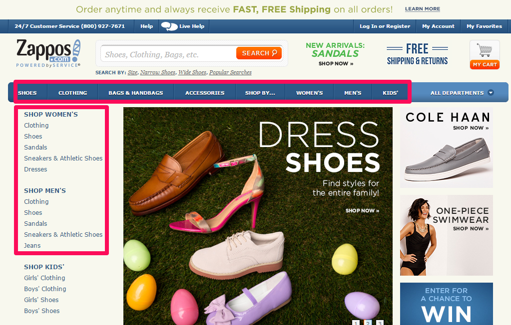 e-commerce zappos