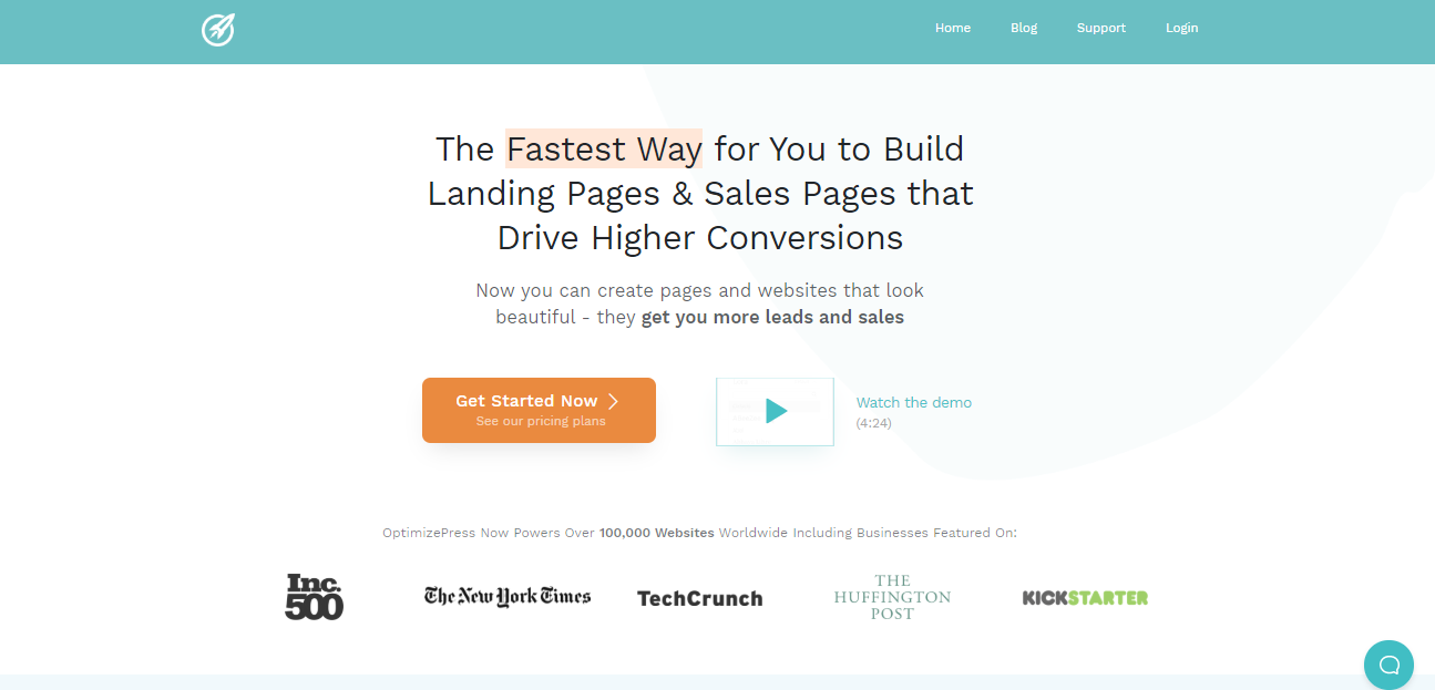 exemplo optimize press